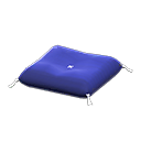 Animal Crossing Items Zen Cushion Deep blue