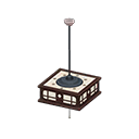 Animal Crossing Items Zen light Dark wood