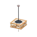 Animal Crossing Items Zen light Light wood