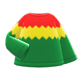 Animal Crossing Items Switch Zigzag Shirt