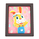 Animal Crossing Items Zipper's photo Dark wood