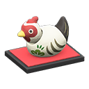 Animal Crossing Items Switch Zodiac rooster figurine