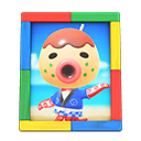 Animal Crossing Items Zucker'S Photo Colorful