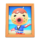 Animal Crossing Items Zucker'S Photo Natural Wood